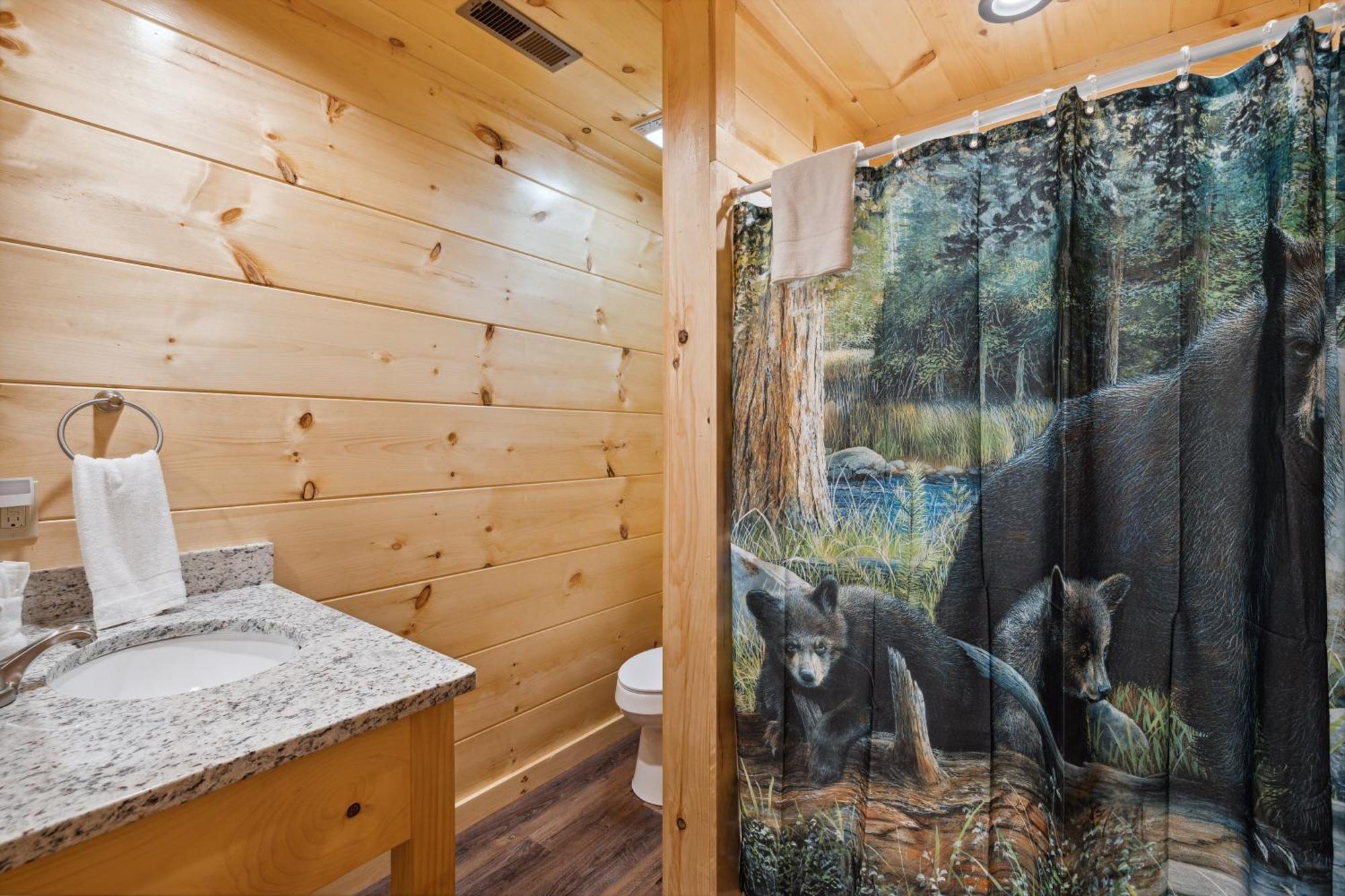 The 3 Bears Is A Newly Built 3 Bedroom Cabin Only 3 Minutes From The Parkway! Pigeon Forge Buitenkant foto