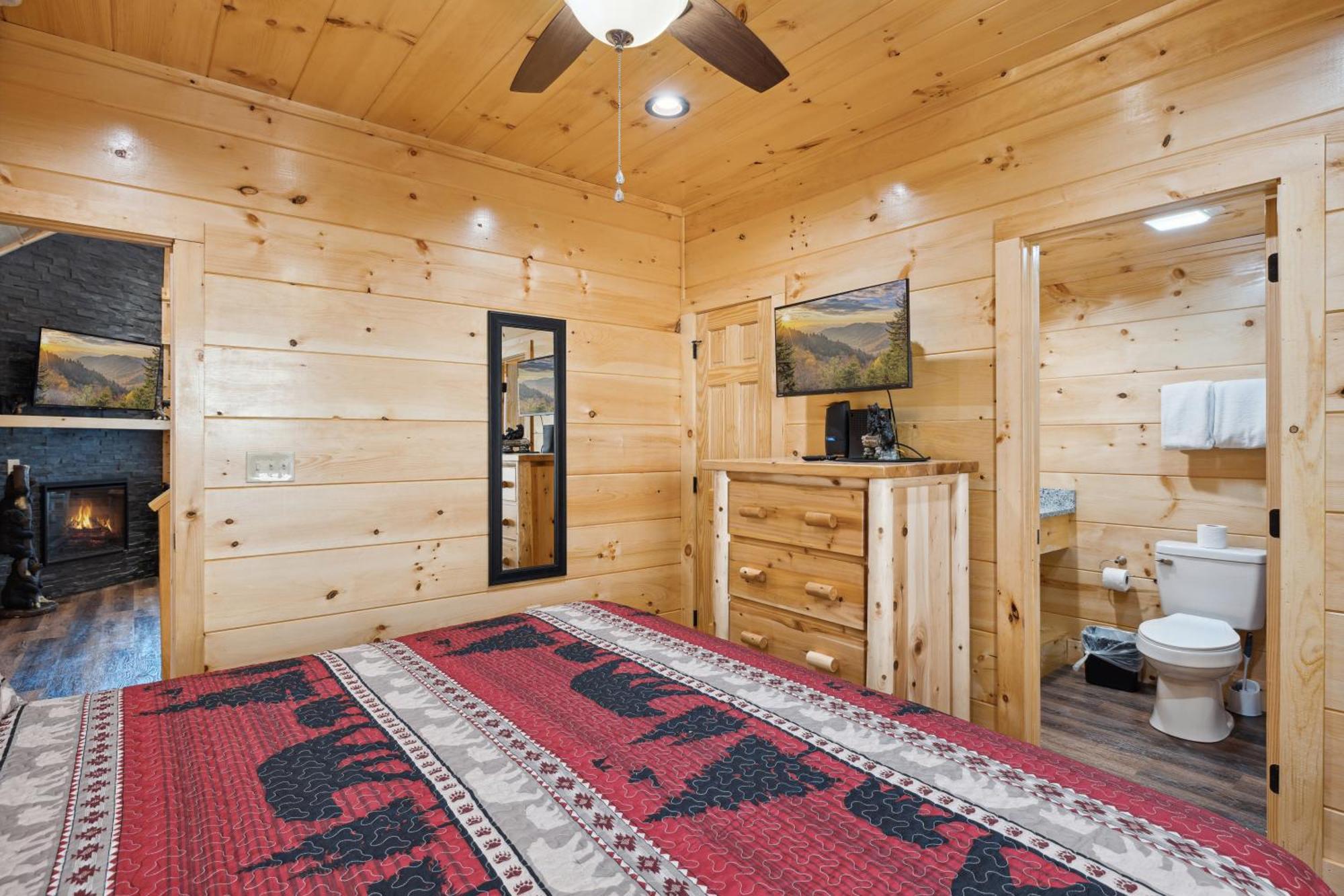 The 3 Bears Is A Newly Built 3 Bedroom Cabin Only 3 Minutes From The Parkway! Pigeon Forge Buitenkant foto